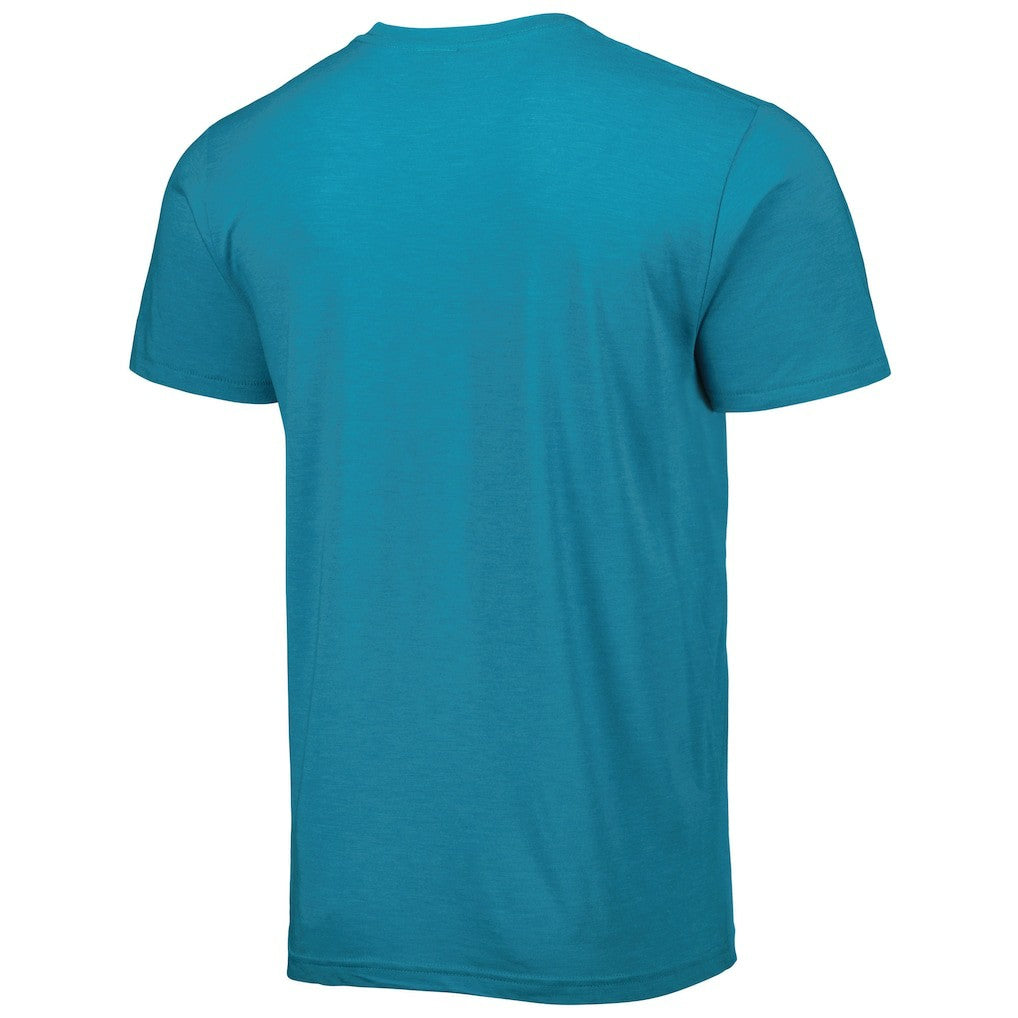 Jacksonville Jaguars Fred Taylor  Homage Unisex Caricature Retired Player Tri-Blend T-Shirt | NFL Near me