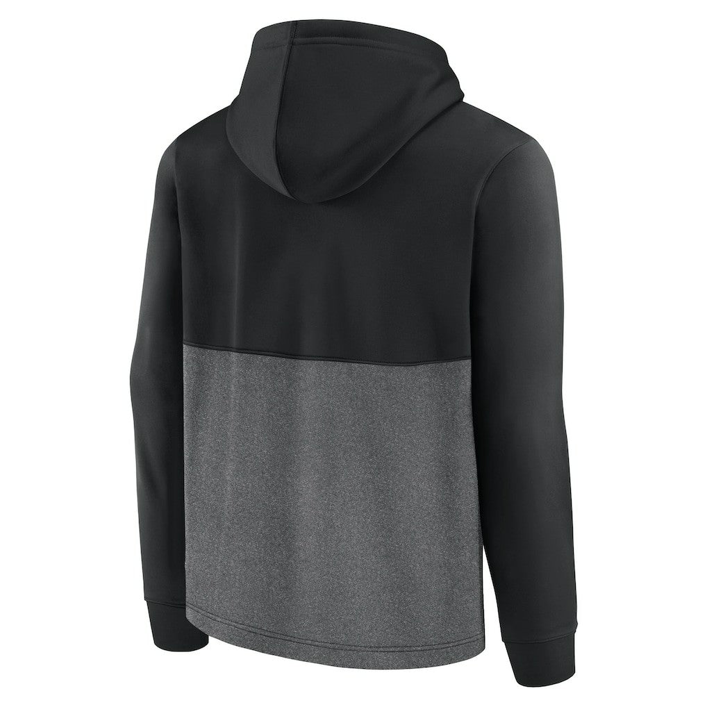 Black Brooklyn Nets Successful Tri-Blend Pullover Hoodie | NBA