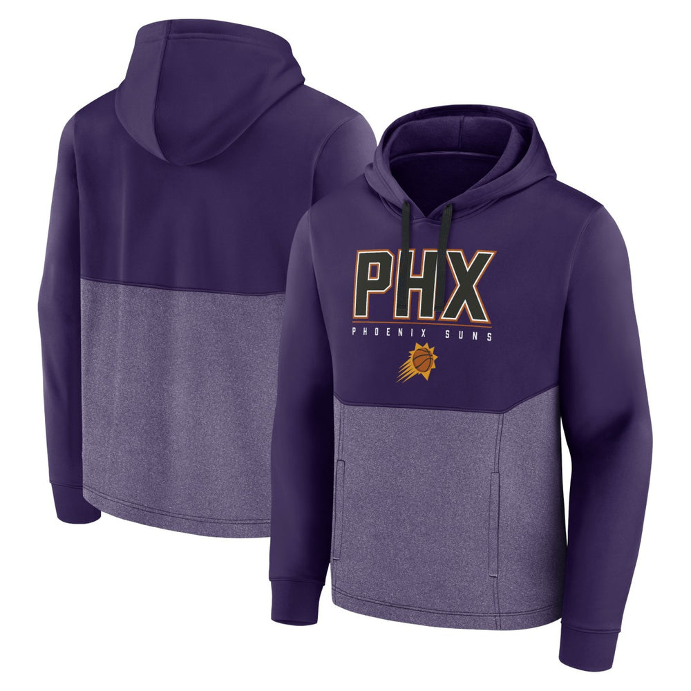 Purple Phoenix Suns Successful Tri-Blend Pullover Hoodie | NBA
