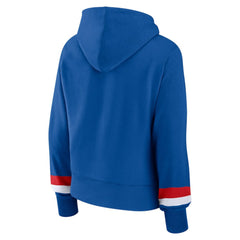 Chicago Cubs Fanatics Women's Over Under Pullover Hoodie - MLB Hoodies