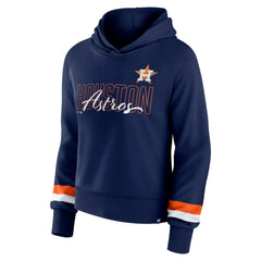 Houston Astros Fanatics Women's Over Under Pullover Hoodie - MLB Hoodies