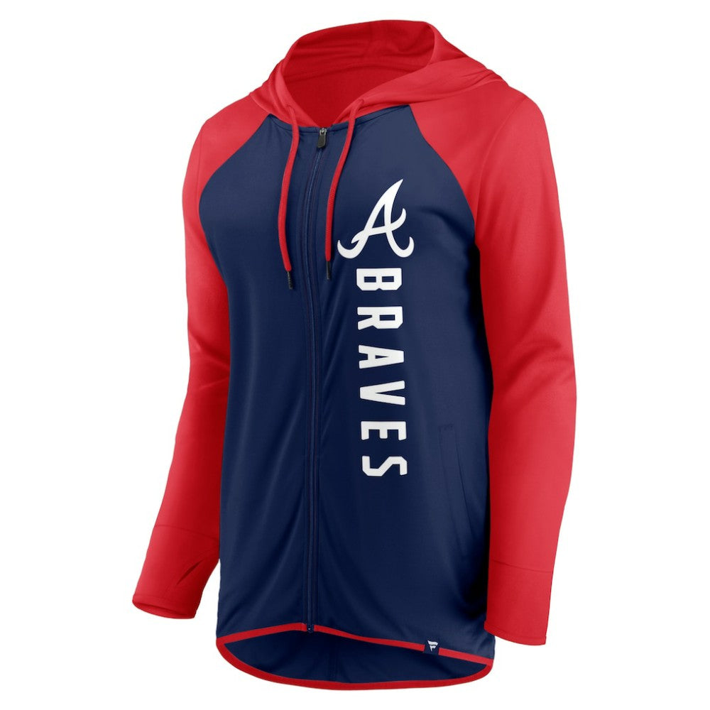 Atlanta Braves Fanatics Women's Forever Fan Full-Zip Hoodie Jacket - MLB Jackets