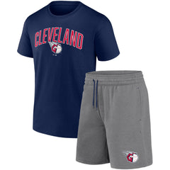 Cleveland Guardians Fanatics Arch T-Shirt & Shorts Combo Set - MLB Shorts
