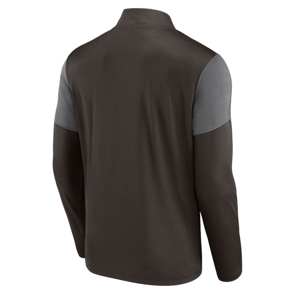 San Diego Padres Fanatics Logo Quarter-Zip Top - MLB Tops
