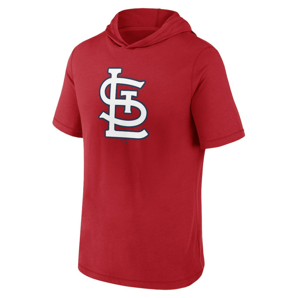 St. Louis Cardinals Fanatics Short Sleeve Hoodie T-Shirt - MLB Hoodies