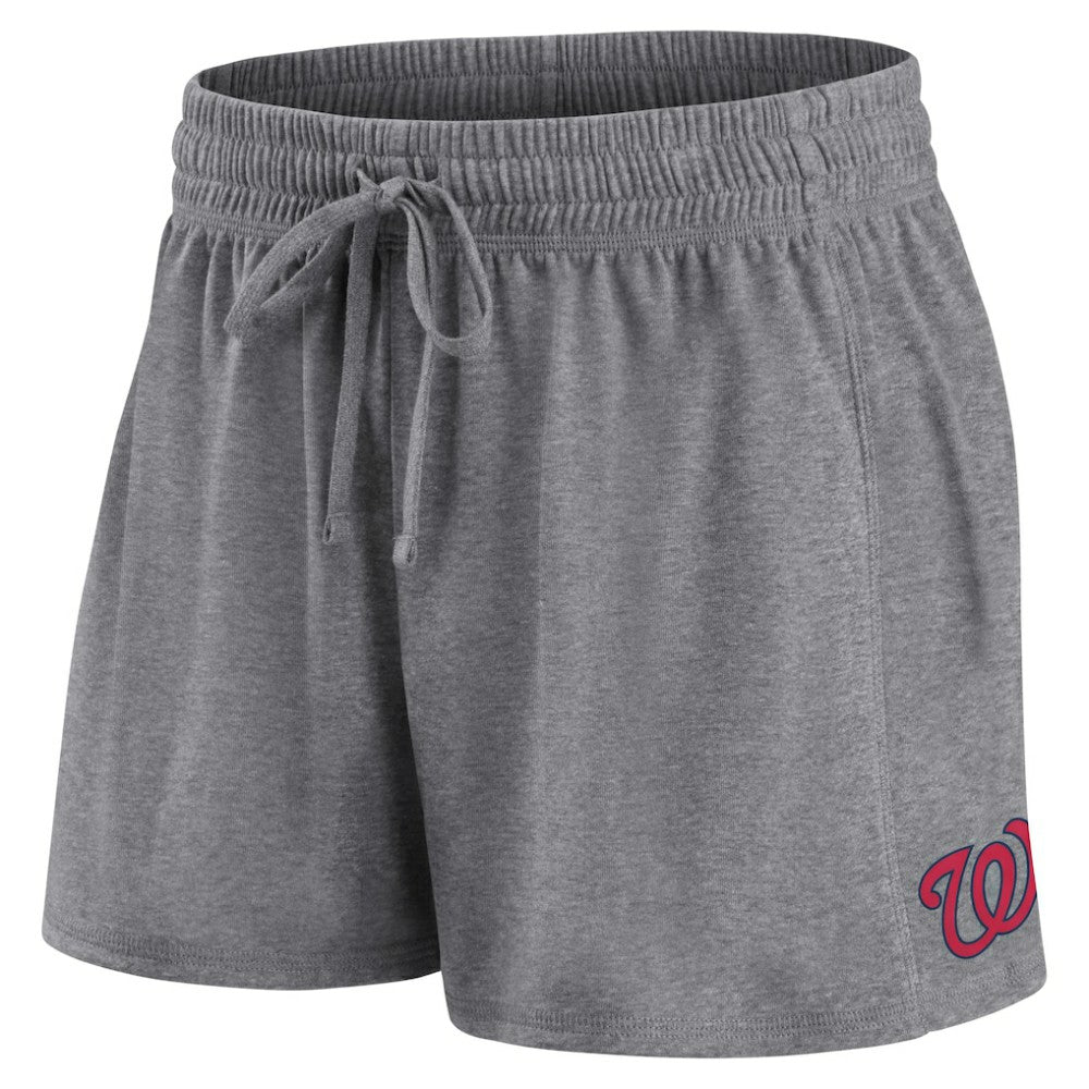 Washington Nationals Fanatics Women's Script T-Shirt & Shorts Combo Set - MLB Shorts