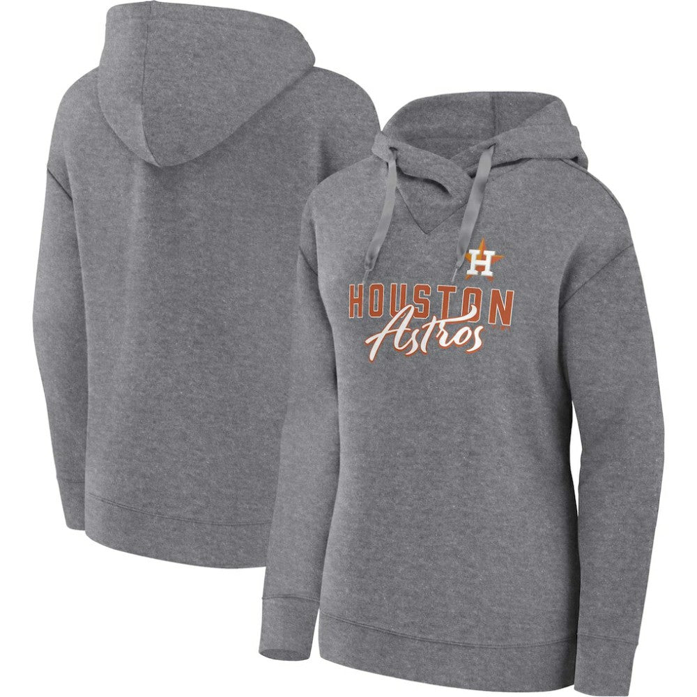 Houston Astros Fanatics Women's Script Favorite Lightweight Pullover Hoodie - MLB Hoodies