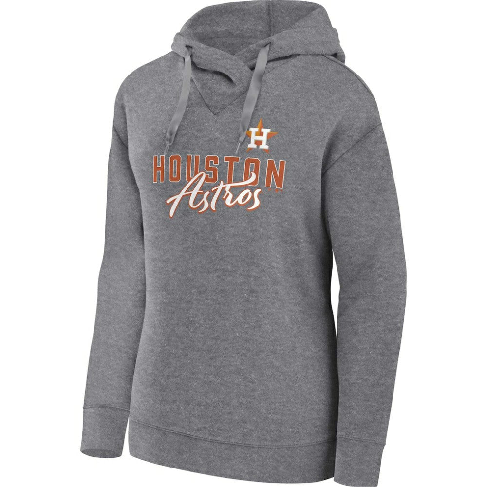 Houston Astros Fanatics Women's Script Favorite Lightweight Pullover Hoodie - MLB Hoodies