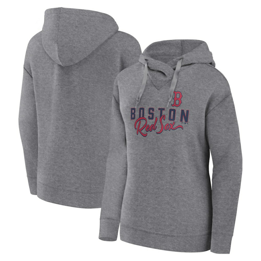 Boston Red Sox Fanatics Women's Script Favorite Lightweight Pullover Hoodie - MLB Hoodies