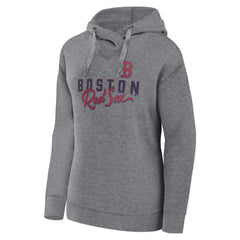 Boston Red Sox Fanatics Women's Script Favorite Lightweight Pullover Hoodie - MLB Hoodies