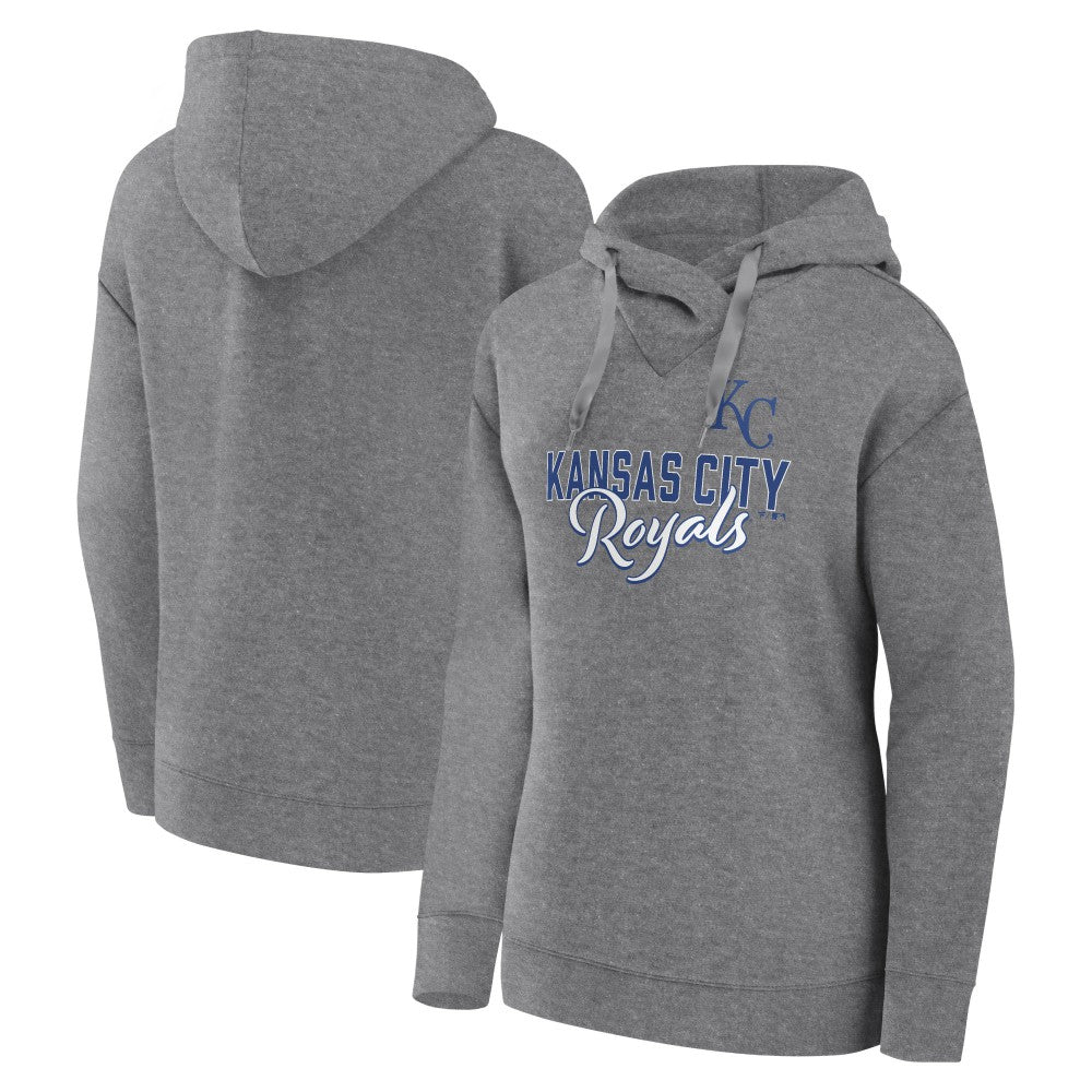 Kansas City Royals Fanatics Women's Script Favorite Lightweight Pullover Hoodie - MLB Hoodies