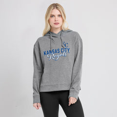 Kansas City Royals Fanatics Women's Script Favorite Lightweight Pullover Hoodie - MLB Hoodies