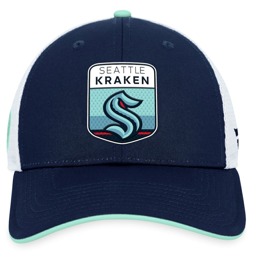 Seattle Kraken Fanatics 2023 NHL Draft On Stage Trucker Adjustable Hat -  NHL Hats