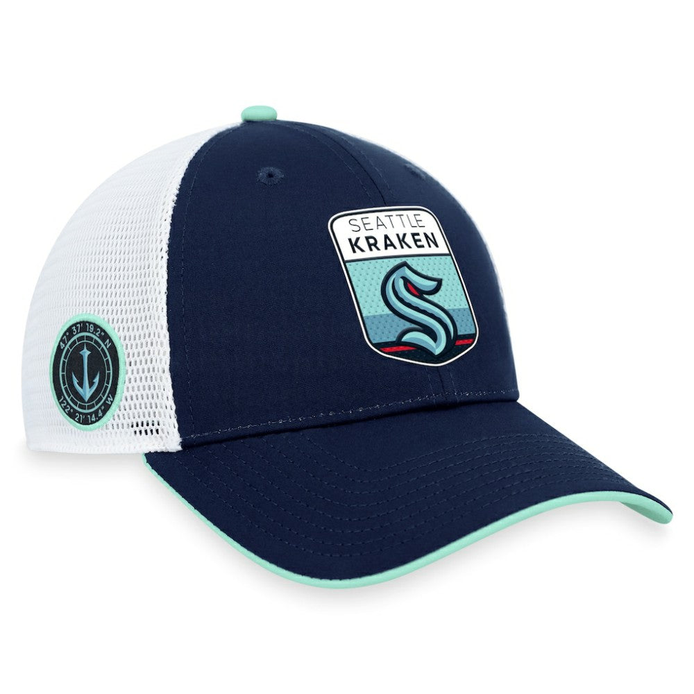 Seattle Kraken Fanatics 2023 NHL Draft On Stage Trucker Adjustable Hat -  NHL Hats