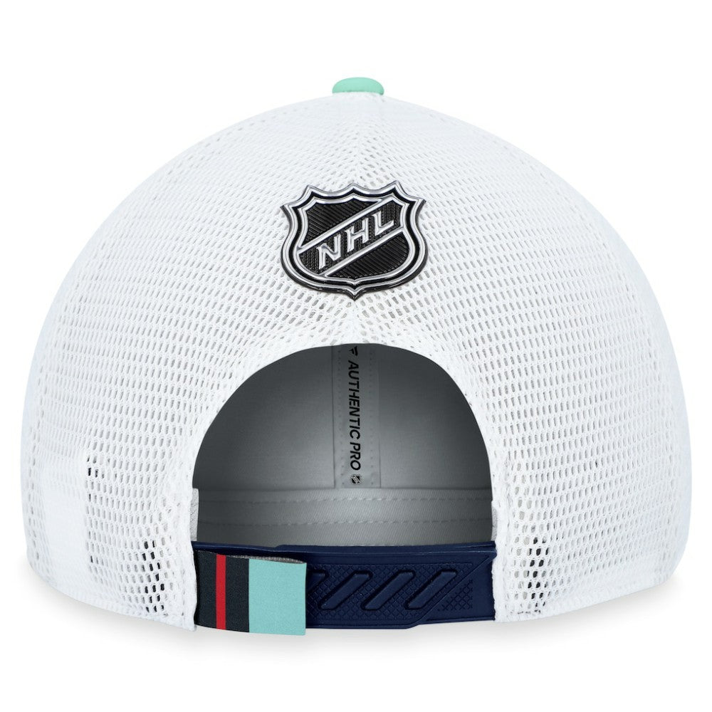 Seattle Kraken Fanatics 2023 NHL Draft On Stage Trucker Adjustable Hat -  NHL Hats