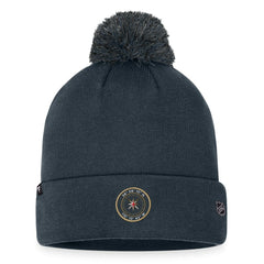Vegas Golden Knights Fanatics 2023 NHL Draft Cuffed Knit Hat with Pom -  NHL Hats