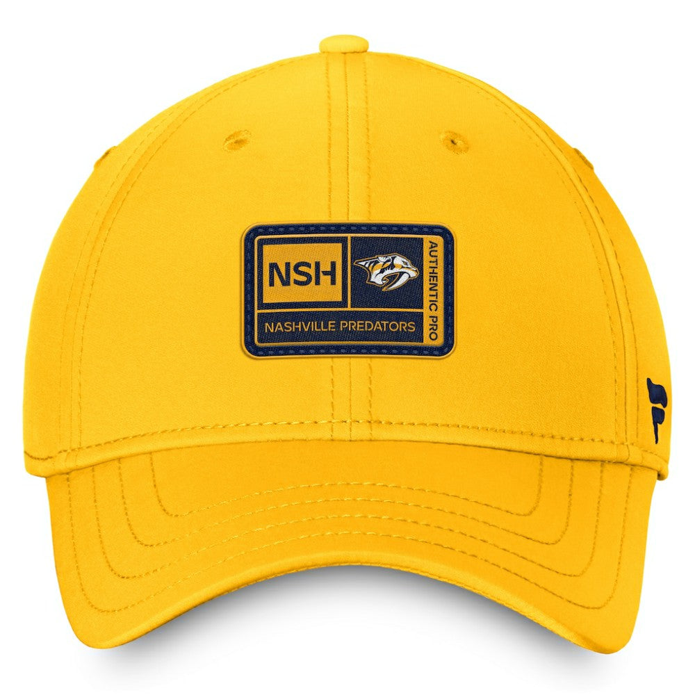 Nashville Predators Fanatics Authentic Pro Training Camp Flex Hat – Gold -  NHL Hats