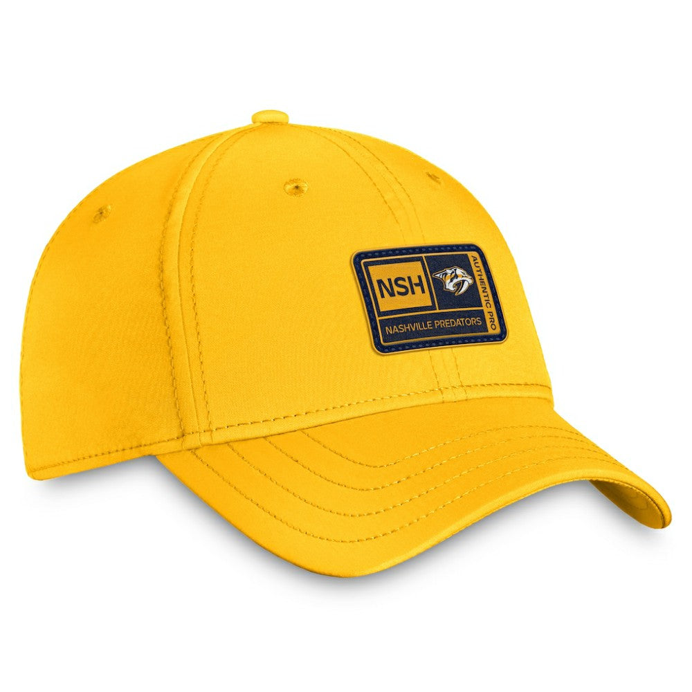 Nashville Predators Fanatics Authentic Pro Training Camp Flex Hat – Gold -  NHL Hats