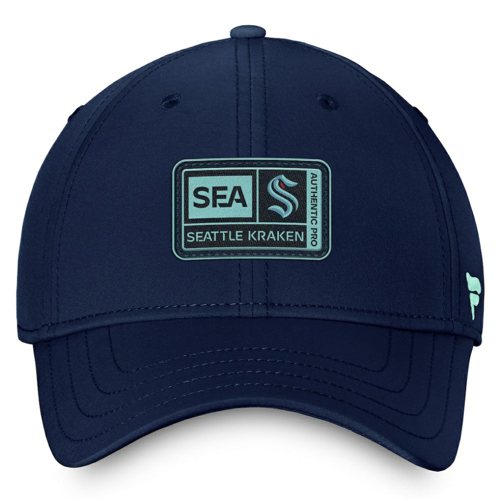 Seattle Kraken Fanatics Authentic Pro Training Camp Flex Hat – Deep Sea Blue -  NHL Hats