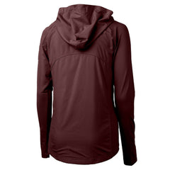 Washington Commanders Cutter & Buck Women's Adapt Eco Knit Hybrid Recycled Full-Zip Hoodie | NFL New