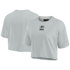 Green Bay Packers Women's Elements Super Soft Boxy Cropped T-Shirt | NFL Online