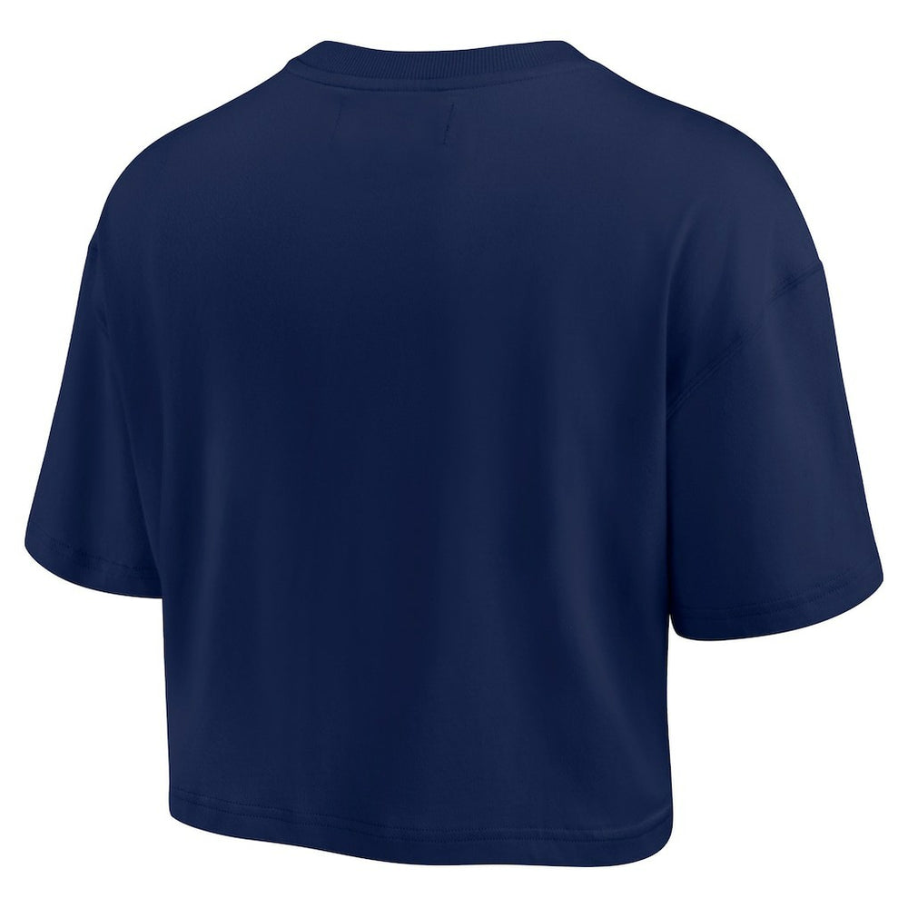Dallas Cowboys Women's Elements Super Soft Boxy Cropped T-Shirt | NFL Hot
