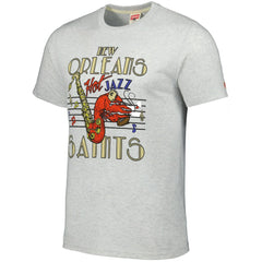 New Orleans Saints Homage Jazz Hyper Local Tri-Blend T-Shirt | NFL On sale