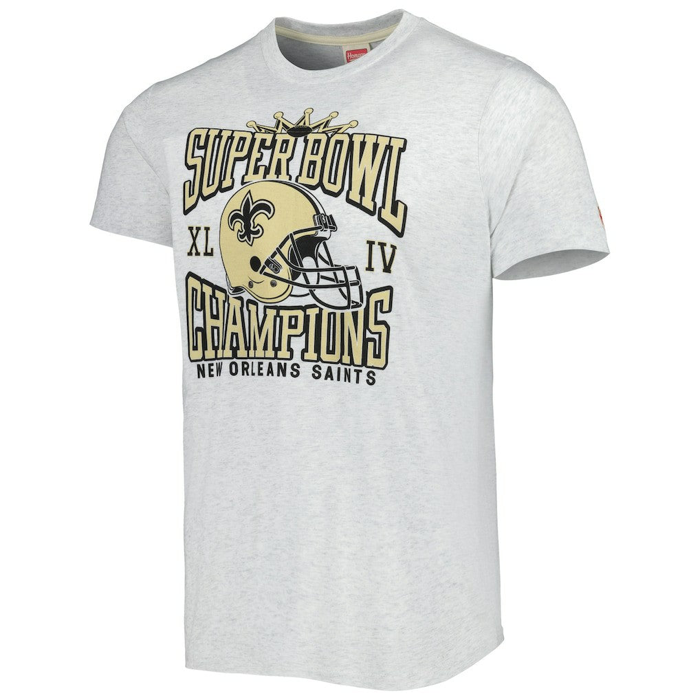 New Orleans Saints Homage Champs Hyper Local Tri-Blend T-Shirt | NFL Outlet
