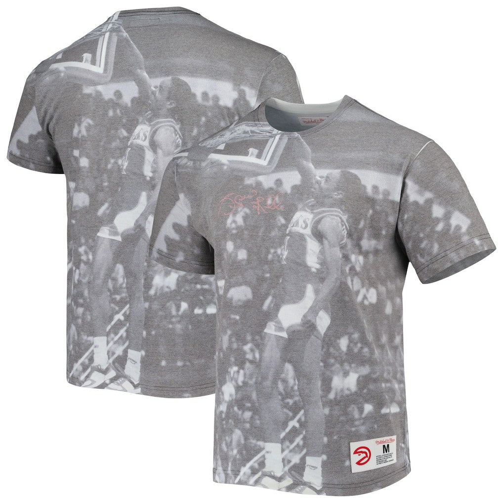 Heather Gray Spud Webb Atlanta Hawks Above The Rim T-Shirt | NBA