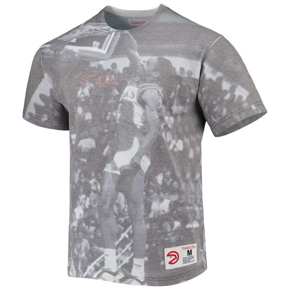 Heather Gray Spud Webb Atlanta Hawks Above The Rim T-Shirt | NBA