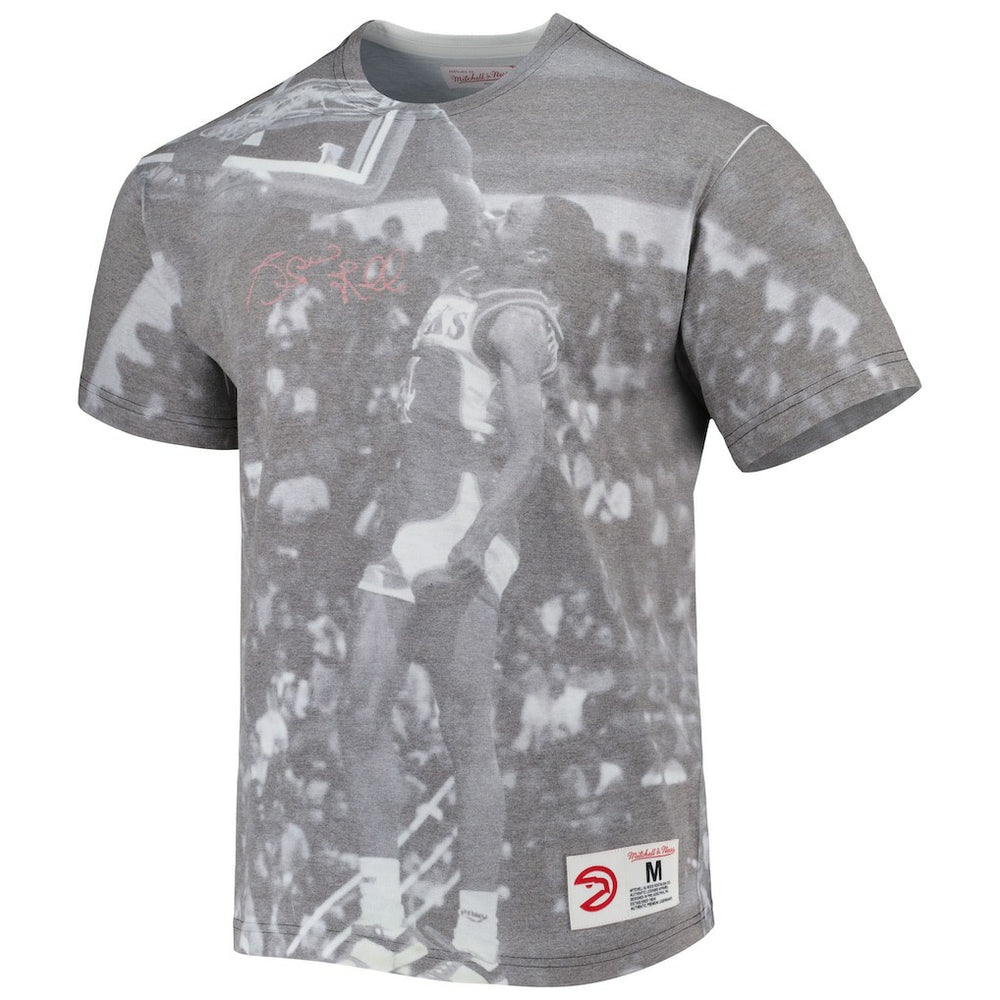 Heather Gray Spud Webb Atlanta Hawks Above The Rim T-Shirt | NBA