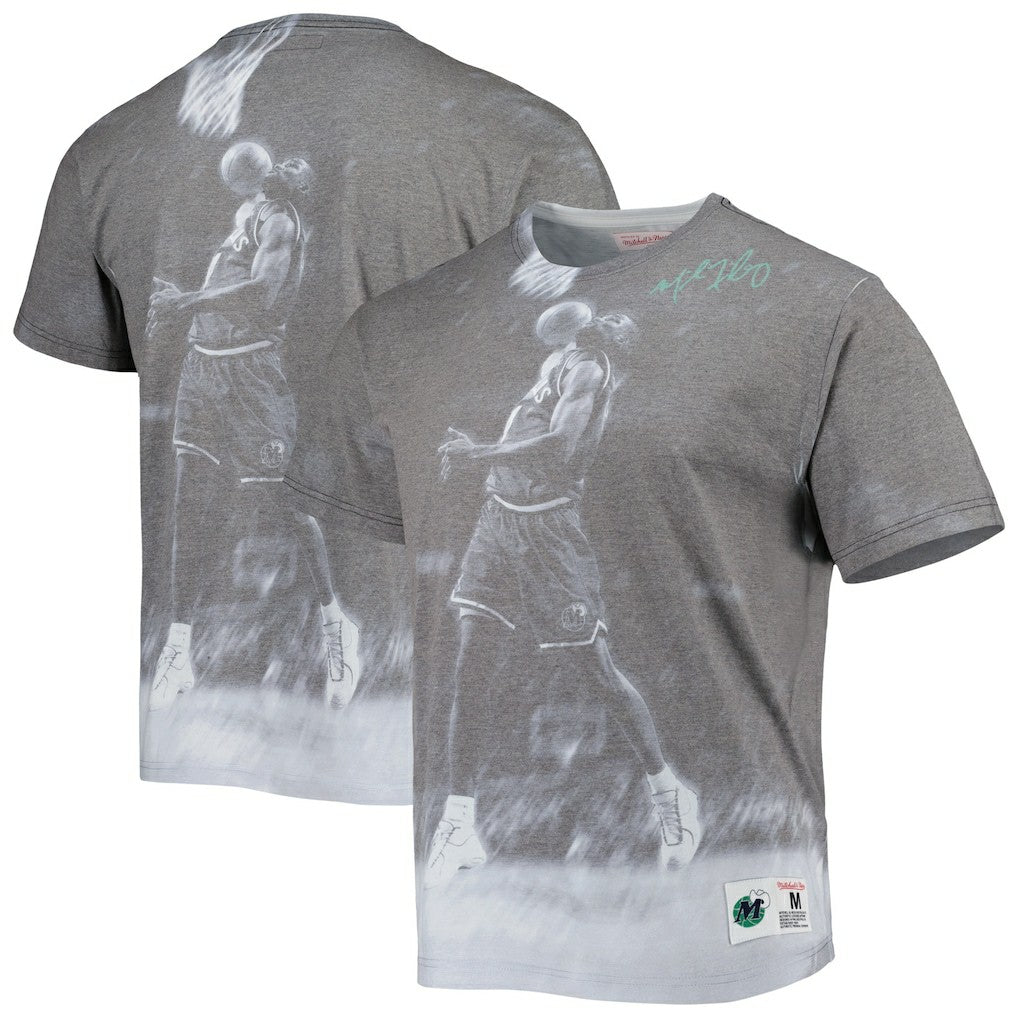 Heather Gray Michael Finley Dallas Mavericks Above The Rim T-Shirt sale | NBA