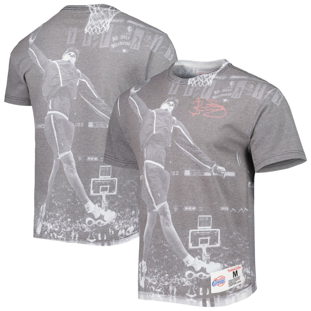 Heather Gray Brent Barry LA Clippers Above The Rim T-Shirt | NBA