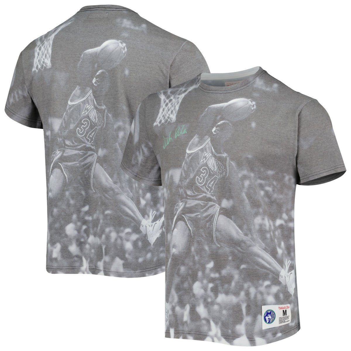 Gray Isaiah Rider Minnesota Timberwolves Above The Rim T-Shirt | NBA