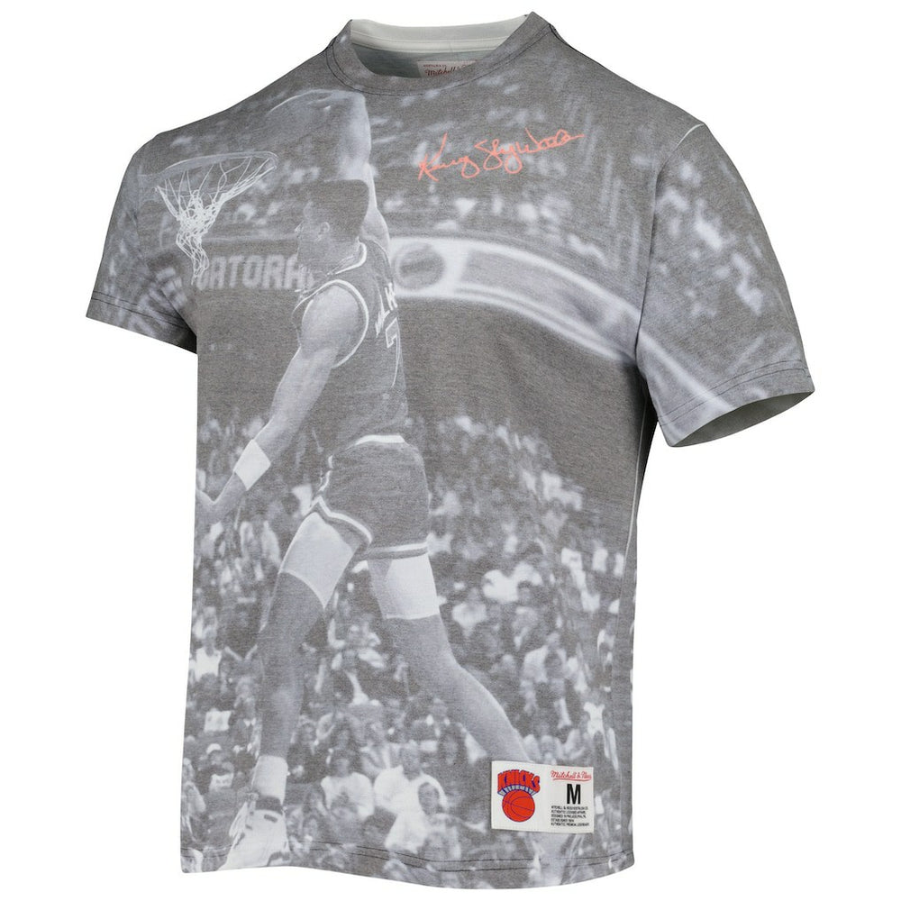 Heather Gray Kenny Walker New York Knicks Above The Rim T-Shirt | NBA