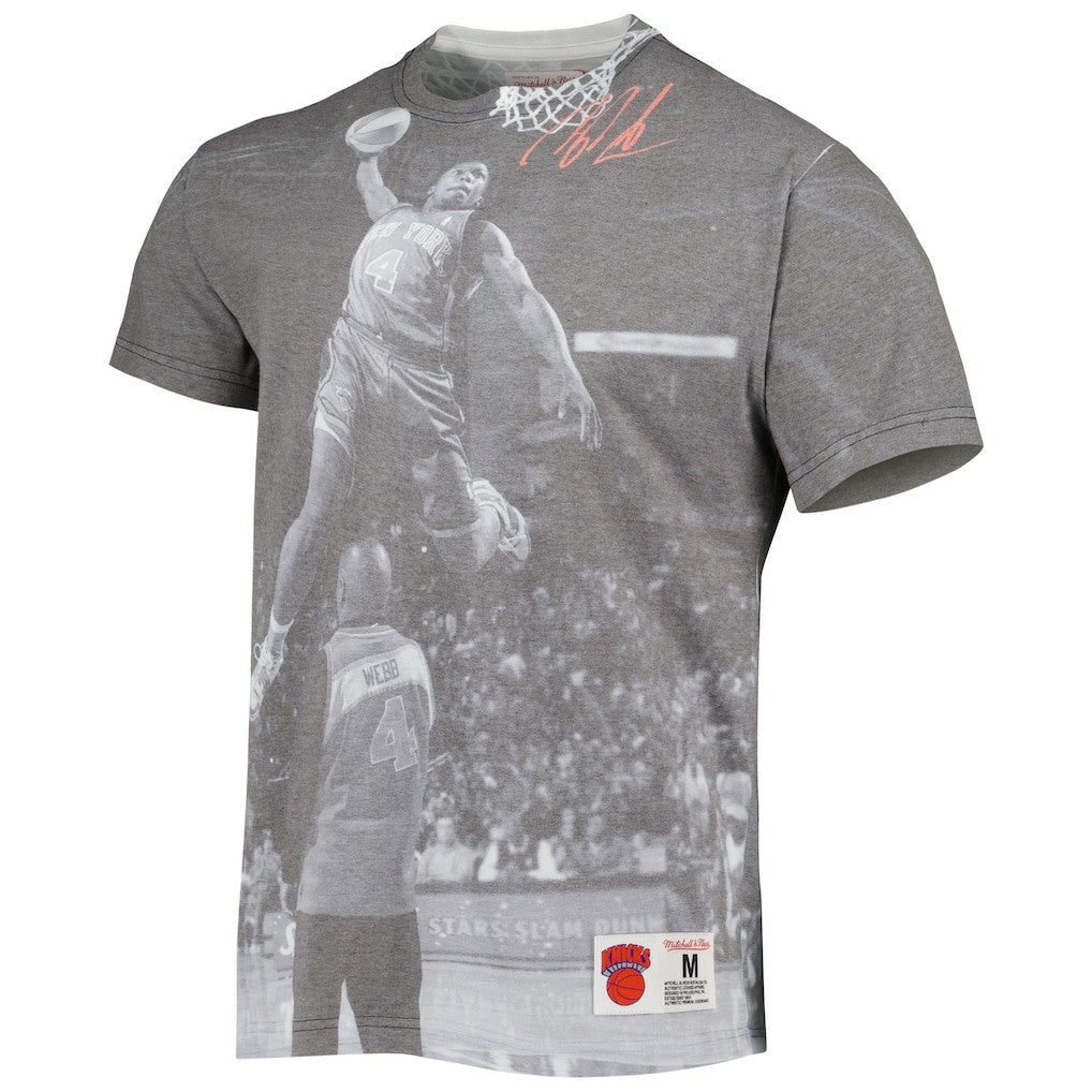 Gray Nate Robinson New York Knicks Above The Rim T-Shirt | NBA