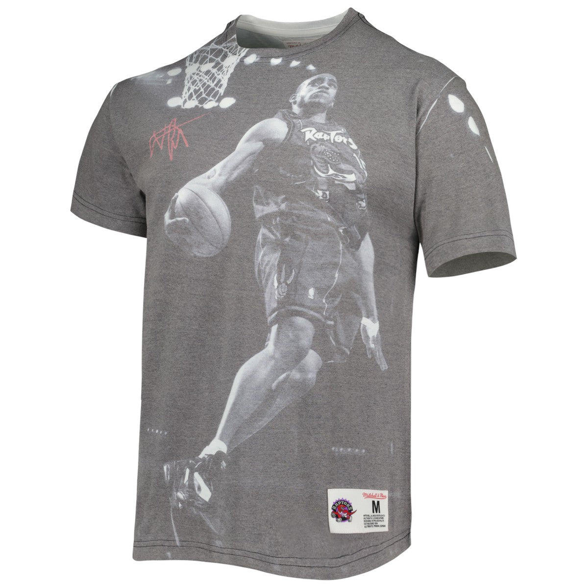 Heather Gray Vince Carter Toronto Raptors Above The Rim T-Shirt | NBA