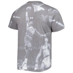 Heather Gray Karl Malone Utah Jazz Above The Rim T-Shirt | NBA