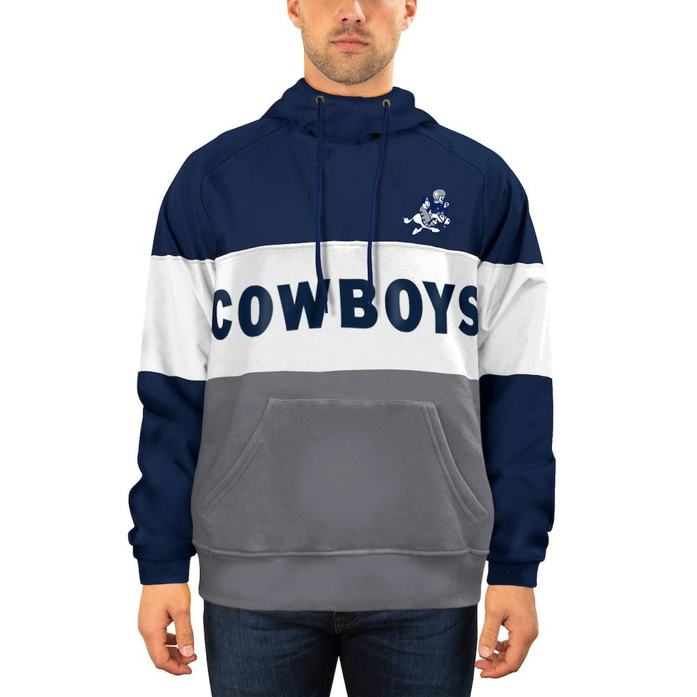 Dallas Cowboys Fleece Retro Joe Pullover Hoodie | NFL Discount