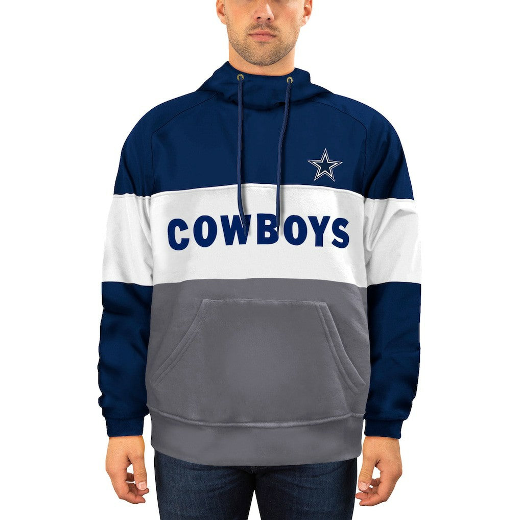 Dallas Cowboys Big & Tall Fleece Star Pullover Hoodie | NFL Hot