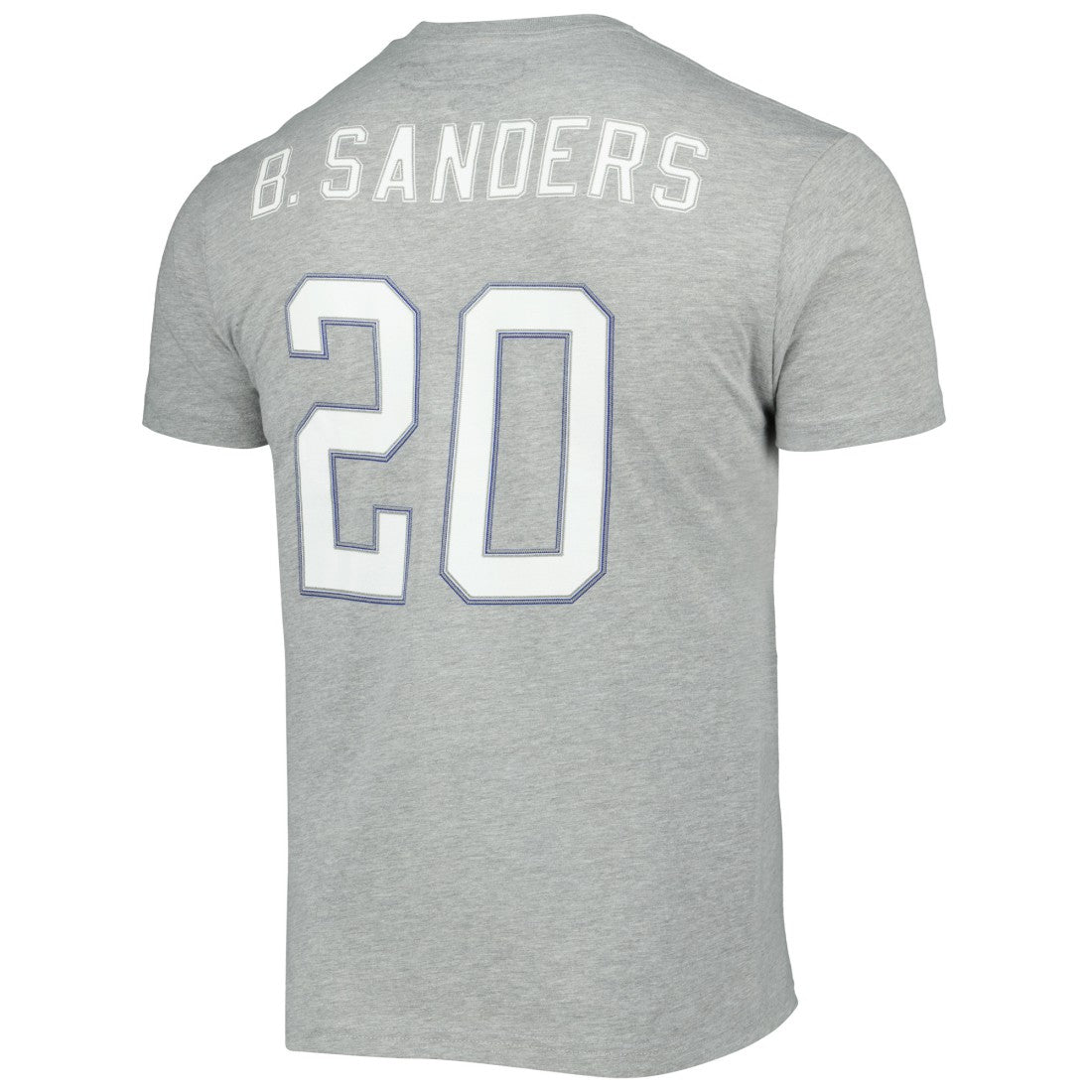 Detroit Lions Barry Sanders  Retired Player Logo Name & Number T-Shirt | NFL Hot