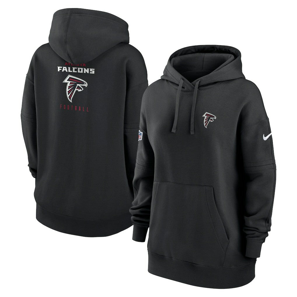 Atlanta Falcons Women's 2023 Sideline Club Fleece Pullover Hoodie | NFL Online