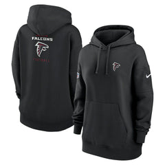Atlanta Falcons Women's 2023 Sideline Club Fleece Pullover Hoodie | NFL Online