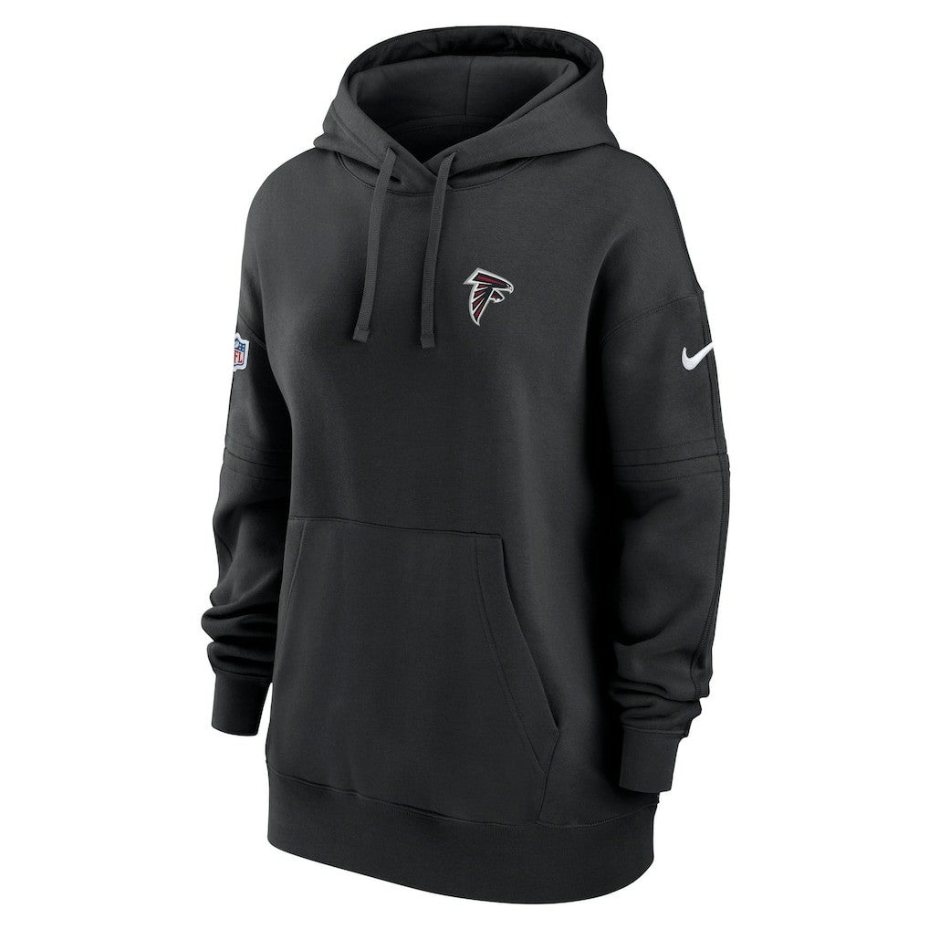 Atlanta Falcons Women's 2023 Sideline Club Fleece Pullover Hoodie | NFL Online
