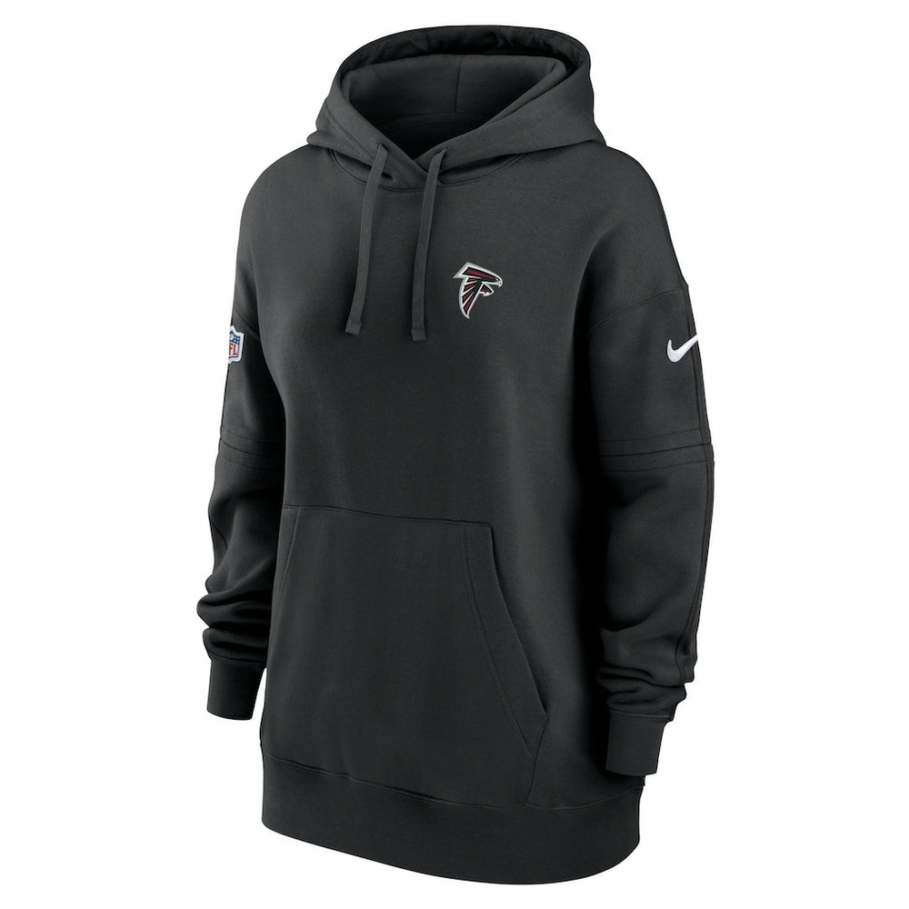 Atlanta Falcons Women's 2023 Sideline Club Fleece Pullover Hoodie | NFL Online