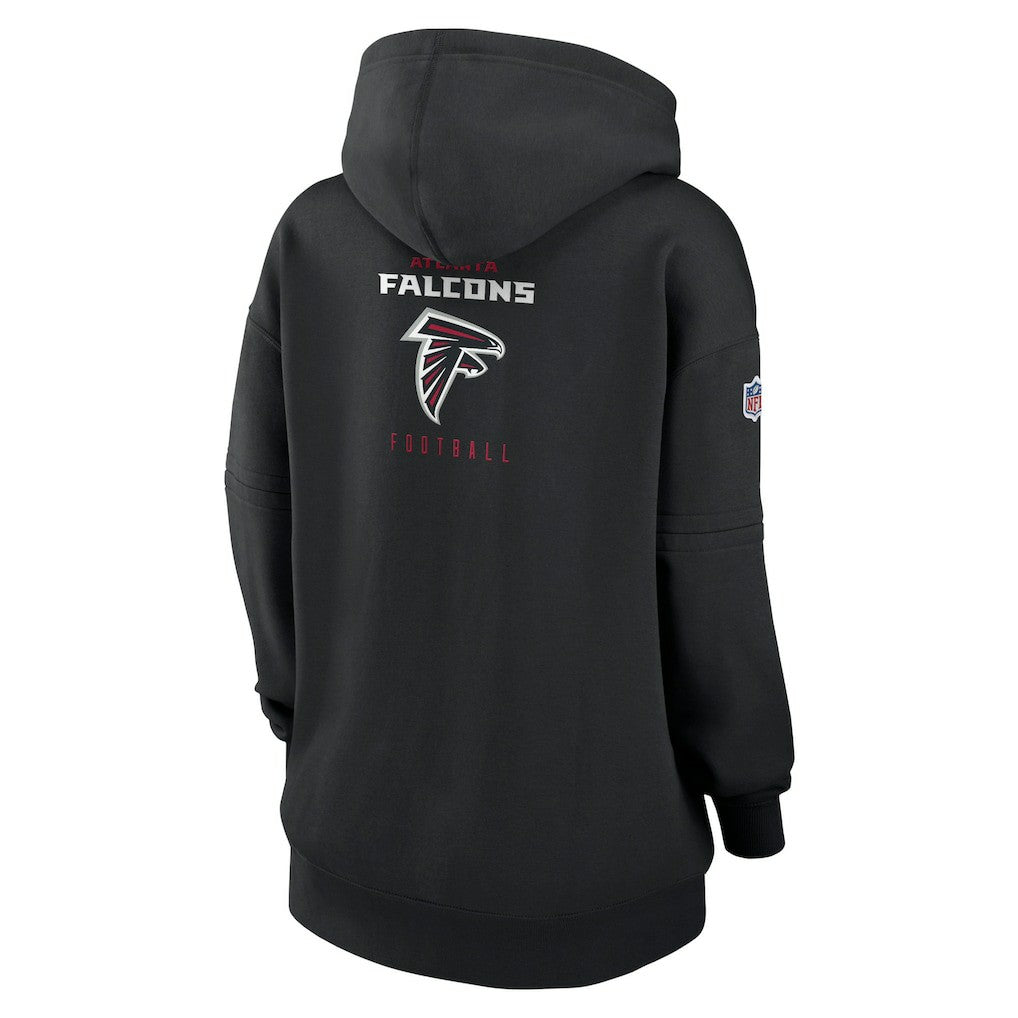 Atlanta Falcons Women's 2023 Sideline Club Fleece Pullover Hoodie | NFL Online