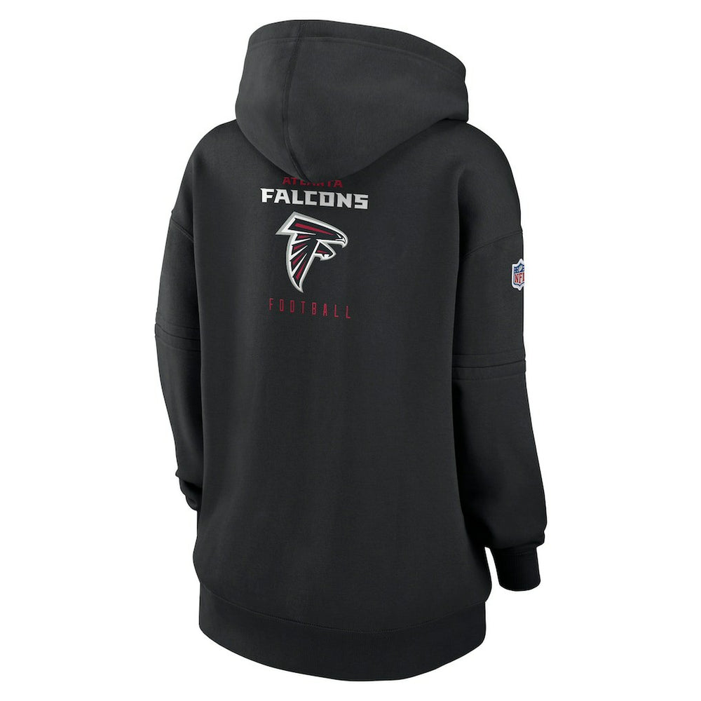 Atlanta Falcons Women's 2023 Sideline Club Fleece Pullover Hoodie | NFL Online