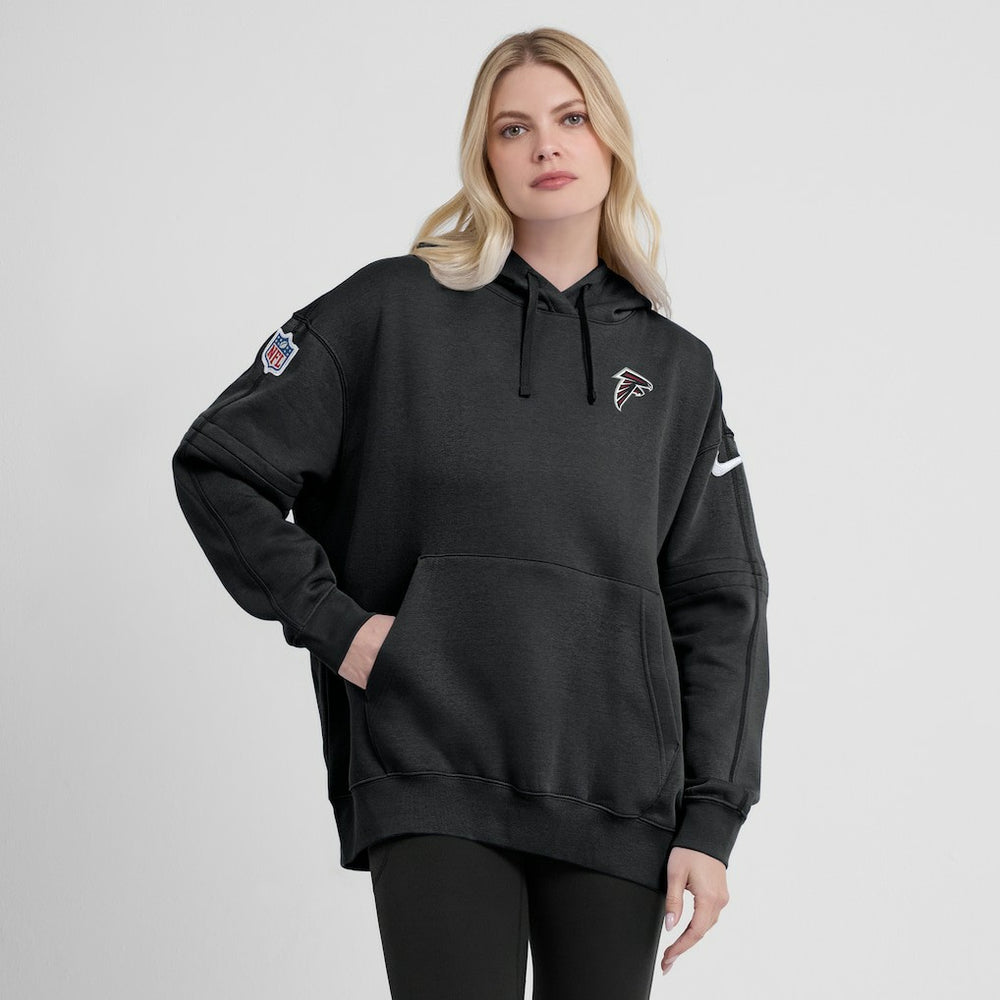 Atlanta Falcons Women's 2023 Sideline Club Fleece Pullover Hoodie | NFL Online