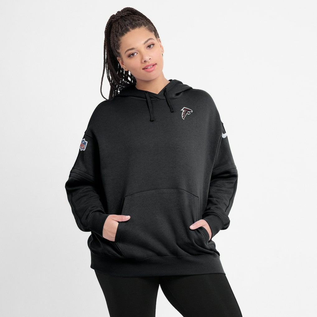 Atlanta Falcons Women's 2023 Sideline Club Fleece Pullover Hoodie | NFL Online