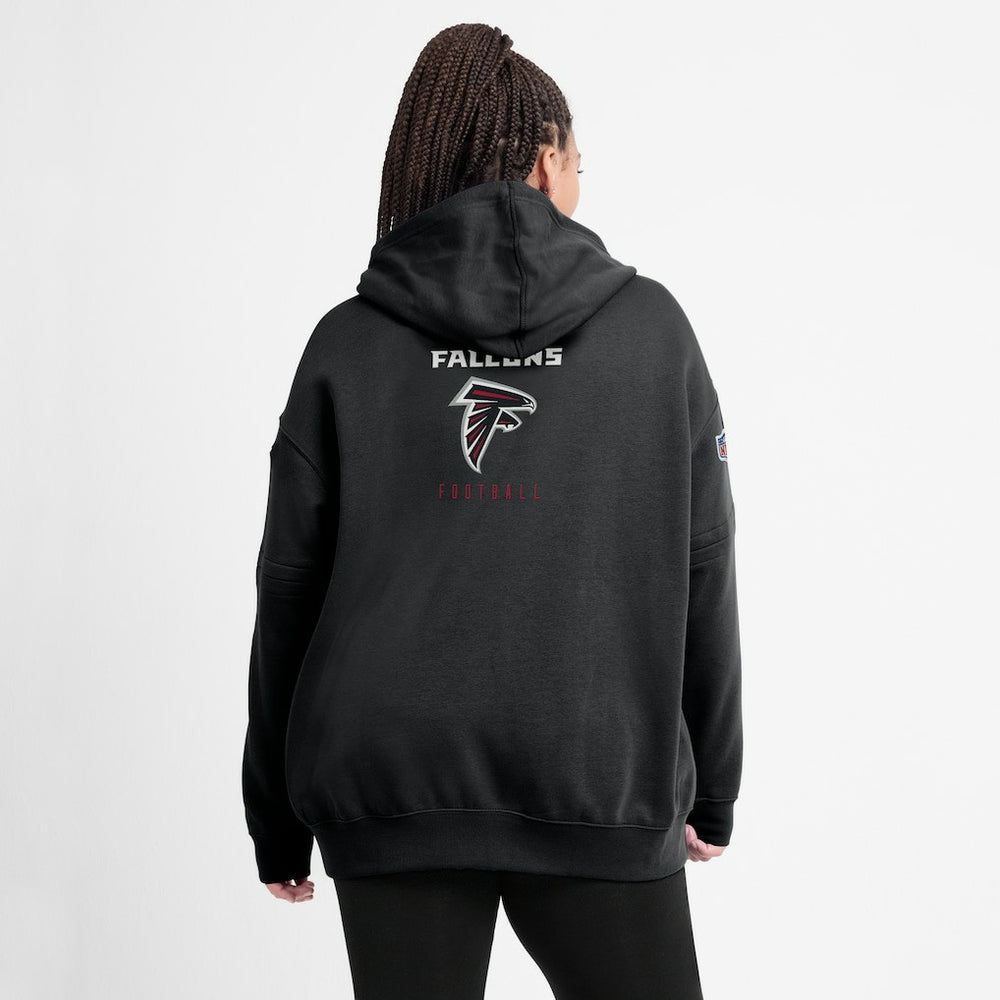 Atlanta Falcons Women's 2023 Sideline Club Fleece Pullover Hoodie | NFL Online